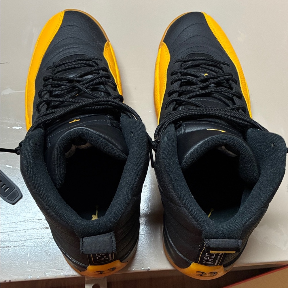 Black and Yellow Sneakers - Picture 4 of 5